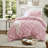 Cozy Microfiber Bedding Sets, Twin Size Comforter, Shabby Chic Style