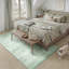 Tapis texturé abstrait vert clair Luminae-913159441-922019141