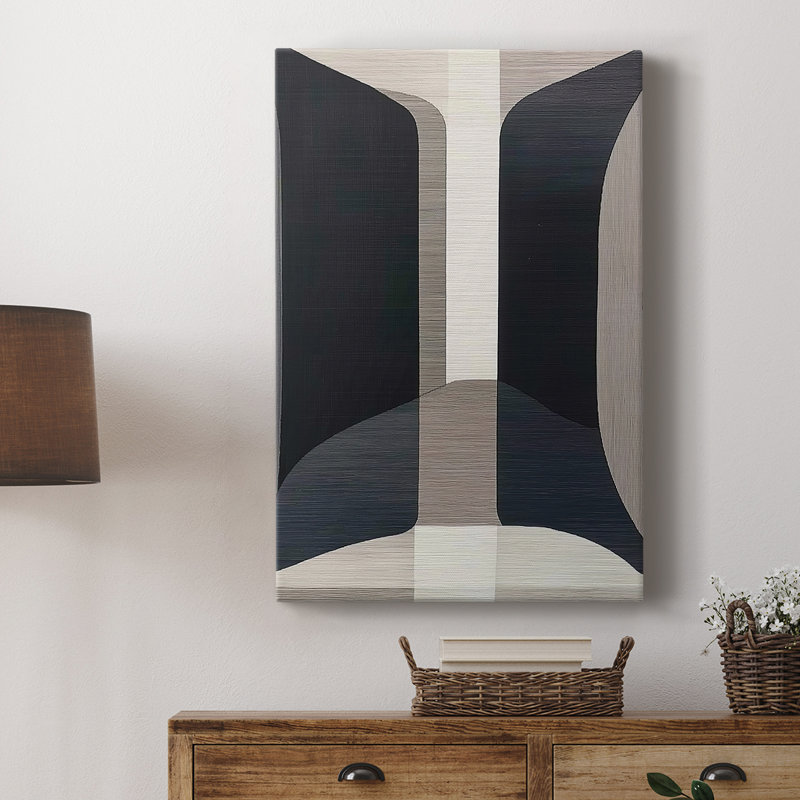 Série ABSTRACT DCLXIV - Cavas de galerie sur mesure, H 60 po x l 40 po