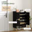 Armoire à chaussures étroite avec rangement