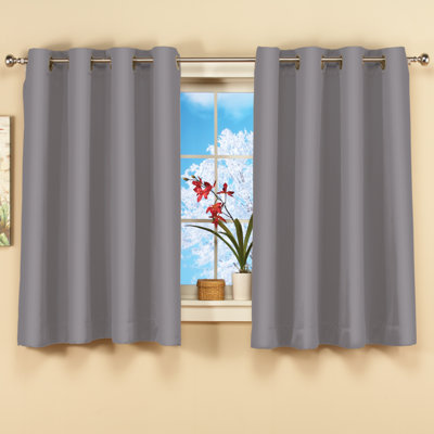 Abdualeem Tab Top Blackout Single Curtain Panel