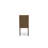 9 Piece Modern Dining Table Set Includes a Rectangle Wooden Table with Butterfly Leaf and 8 Brown Linen Fabric Parson Chairs, Mahogany-1955862583-1955862582-1955899762