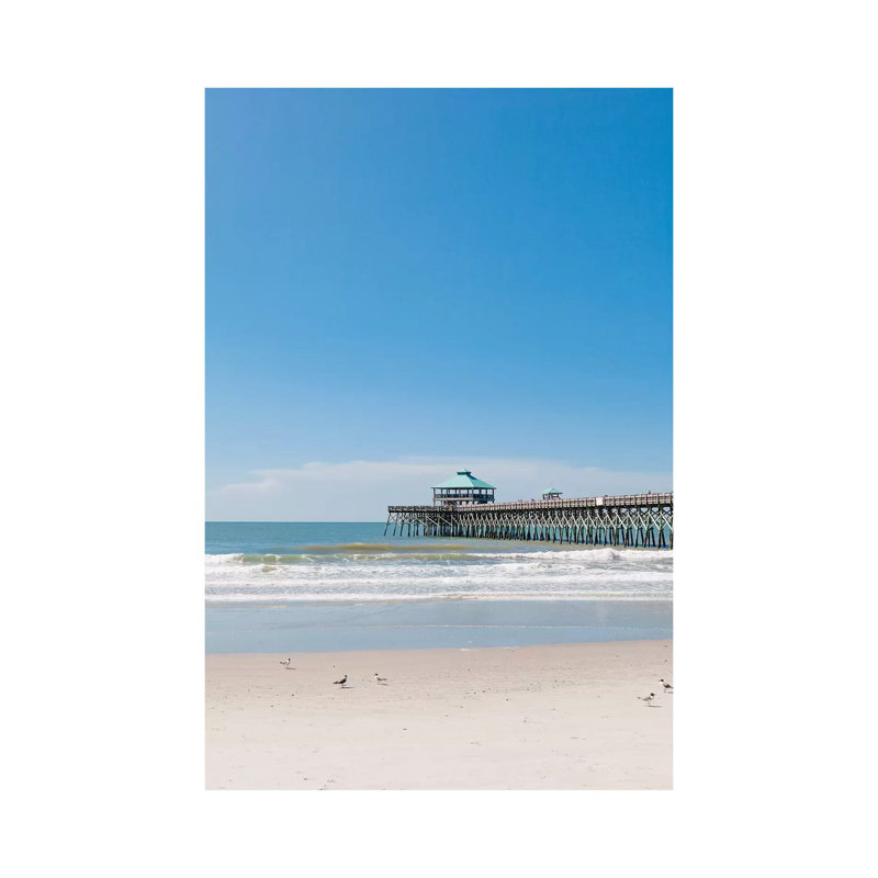 Folly Beach III by Bethany Young - Print on Canvas, 66.04cm H x 45.72cm W x 3.81cm D, Wrapped Canvas