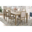 Ensemble de table de salle à manger robuste et extensible 7 pièces avec rallonge amovible, chaises rembourrées et tiroirs intégrés pour les réunions de famille-1173749495-1173749493-1173749488