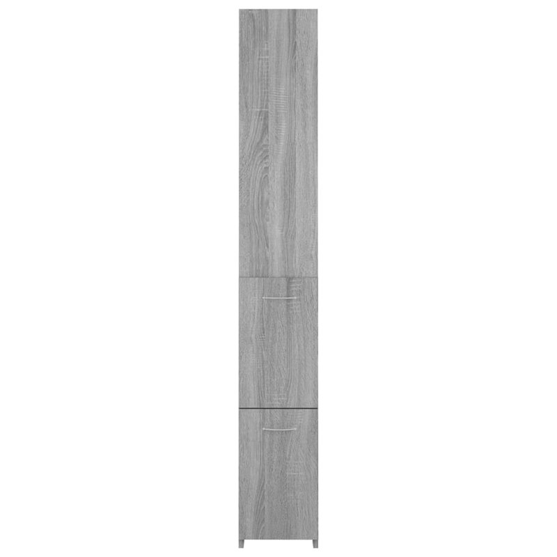 Lynchburg Freestanding Linen Cabinet, Grey