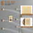 Dual Shower Head Thermostatic Rainfall Shower System with Rough in-Valve and Shower Body Spray-91264275