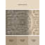 Tapis marocain beige d'inspiration mondiale lavable à la machine - reliure beige-2102411070