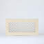 Grille de ventilation murale marocaine en bouleau baltique sablé non fini, 4 x 10 po