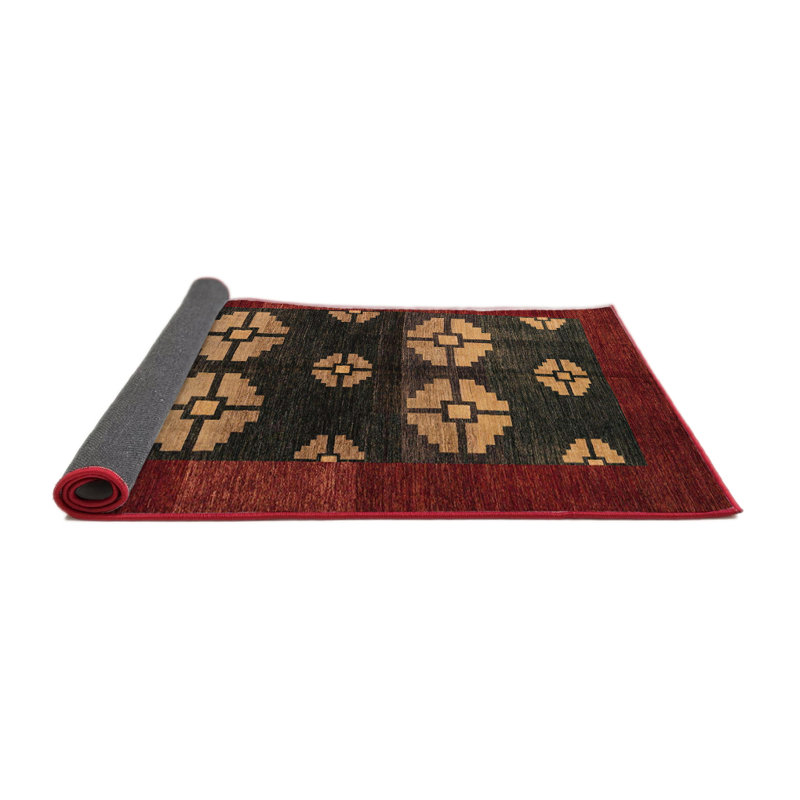 Abstract Indoor Rug, Round 6'