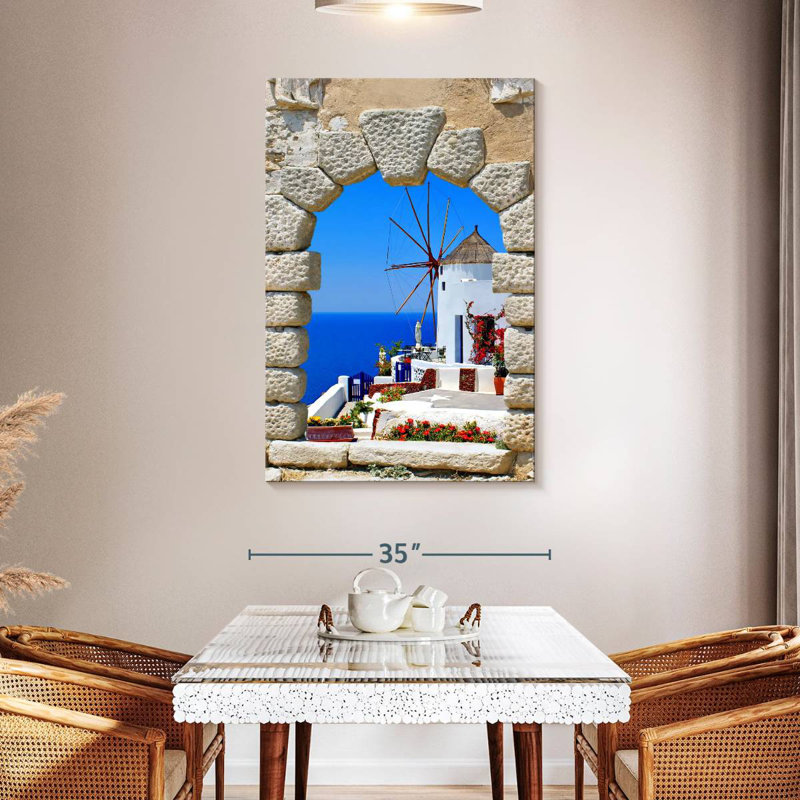 Gillard Window Windmill View, 48" H x 32" W