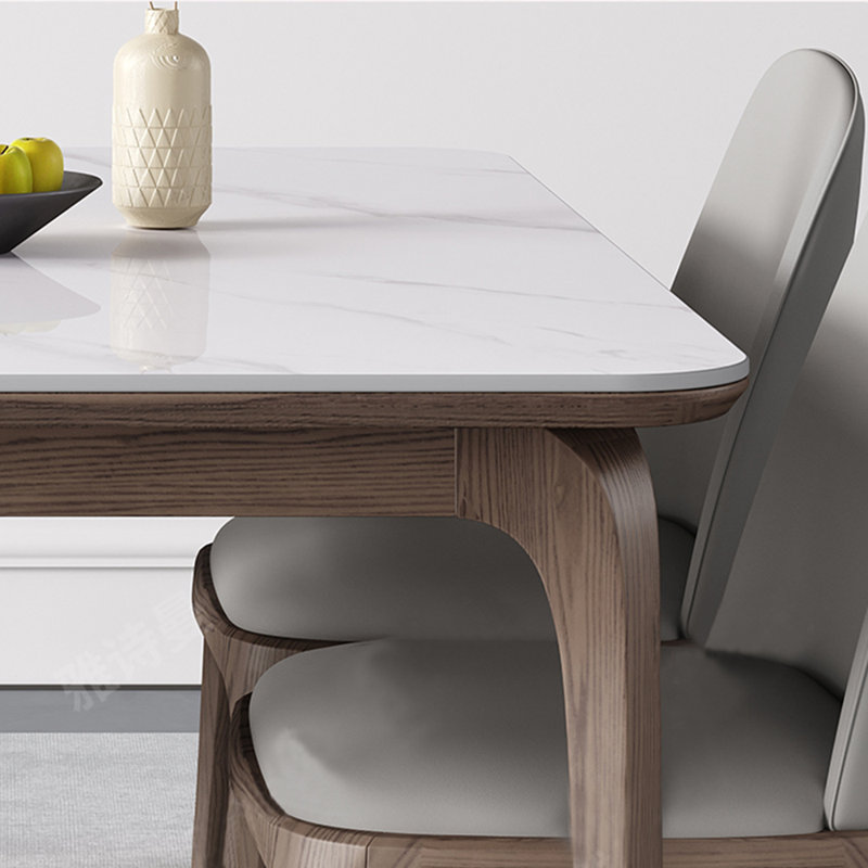 Chaises en frêne blanc, H 29,52 po x L 62,99 po x l 31,49 po
