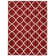 Tapis rouge à motif géométrique Hankinson Prague