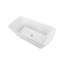 1501.1mm x 718.8mm Freestanding Soaking Acrylic Bathtub-404121482