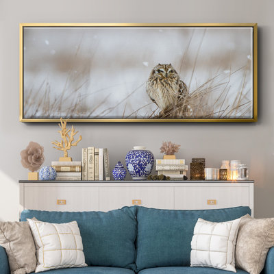 Prairie Winter- Framed Canvas
