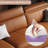 Orange Genuine Leather Modular Sofa-813603870-813603856