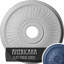 Médaillon de plafond Endurathane Berkshire, DE 20 1/8 po x P 3 7/8 po x P 1 7/8 po (convient aux auvents jusqu'à 6 3/8 po), finition Americana peinte à la main-28580530