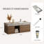 Meuble-lavabo 48 po en noyer avec lavabo, meuble-lavabo simple en bois brun moderne avec rangement, meuble de salle de bain de conception minimaliste avec drain-1844792437-1839244878-1836671981