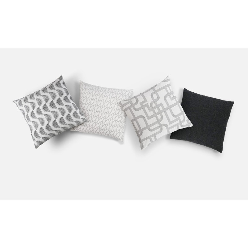 Ullman Pillow Cover & Insert, Domino, Square 22"