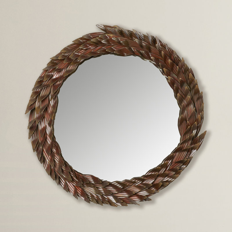 Miroir feuille