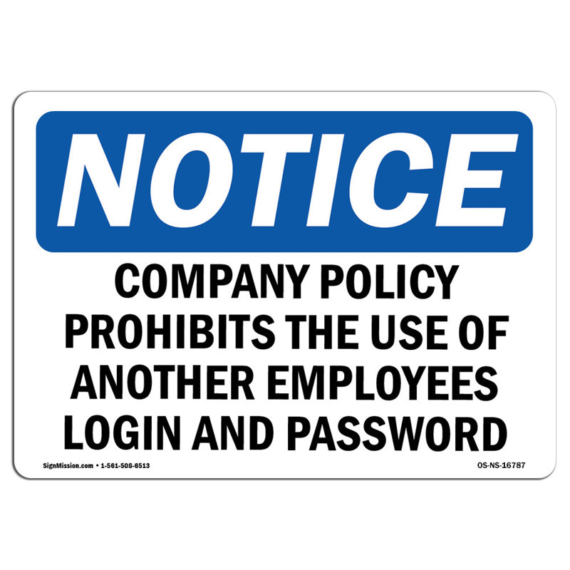 Notice Sign