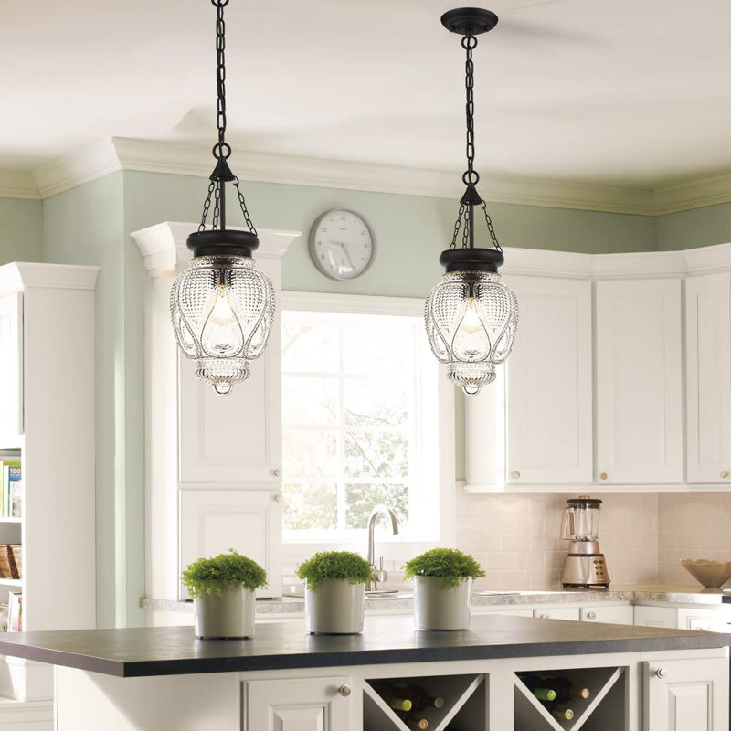Gabrielis 1 - Light Lantern Pendant, Black
