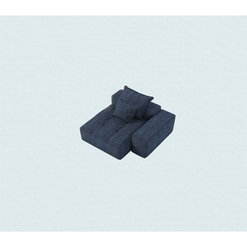 Canapé modulaire surdimensionné Modern, Bleu