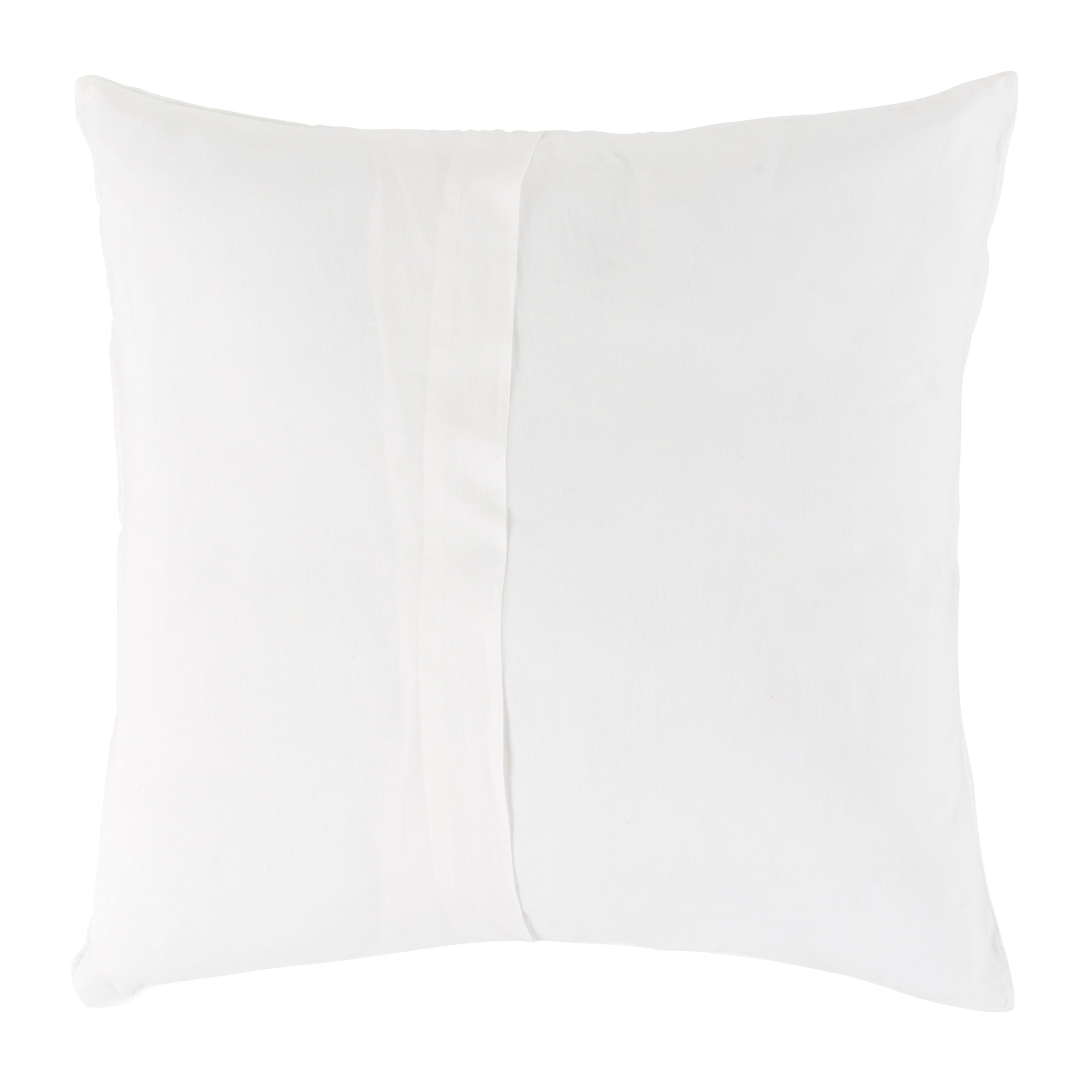 Daila Linen Blend Sham Set, White, Euro