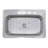 Madaket 33 " L Drop-In Single Bowl Stainless Steel Kitchen Sink