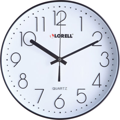 Horloge murale 12 po Quiet