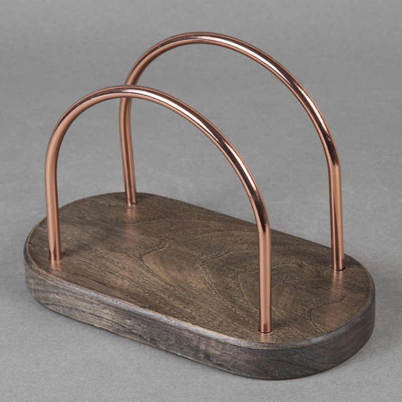 Wood Napkin Holder, Brown