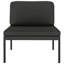 Ensemble modulaire de patio carré de 27,6 po de largeur avec coussins-1779299997