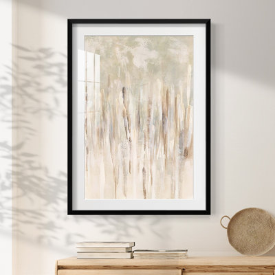 Abstrait Thicket II - impression encadrée