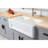 Arcticstone 33" x 18" Double Basin Farmhouse/Apron Kitchen Sink