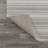 Belves Two-Tone Striped Classic Low-Pile Machine-Washable Cream/Light Gray Rug-50229825