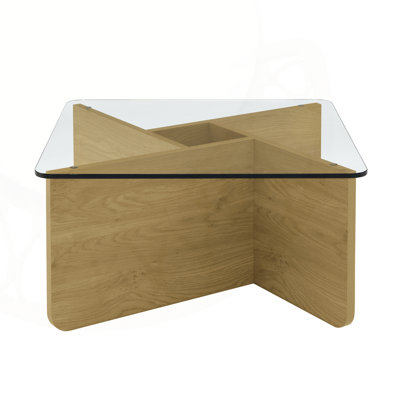 Chic Mid-Century Modern Coffee Table with Sturdy Construction and Versatile Use