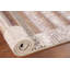 Tapis rayé abstrait moderne 3 x 5
