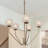 Jacquelyn 5 - Light Dimmable Chandelier