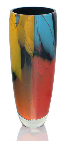 Croman Elegance - Vase en verre soufflé à la main
