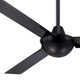 52" 3 - Blade Propeller Ceiling Fan with Wall Control
