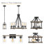 Luminaire suspendu cylindrique 1 lumière Denaisha