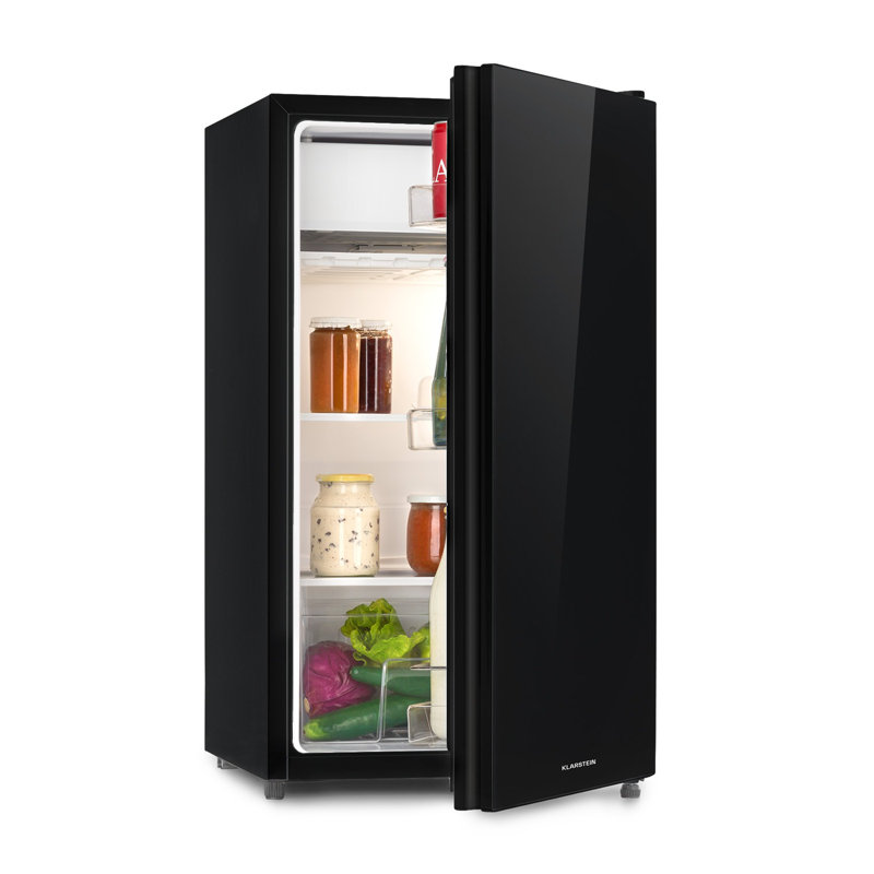 Klarstein 91m³ L Freestanding Mini Fridge, Schwarz