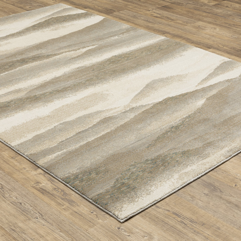 Opia Abstract Rug, Rectangle 1'10" x 3'2"