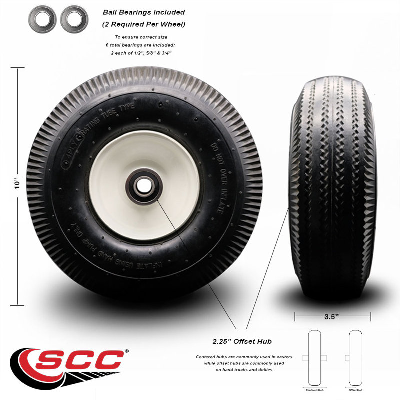 Pneumatic Wheel Casters