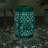 SOLAR SIDE TABLE,TEAL COLOR