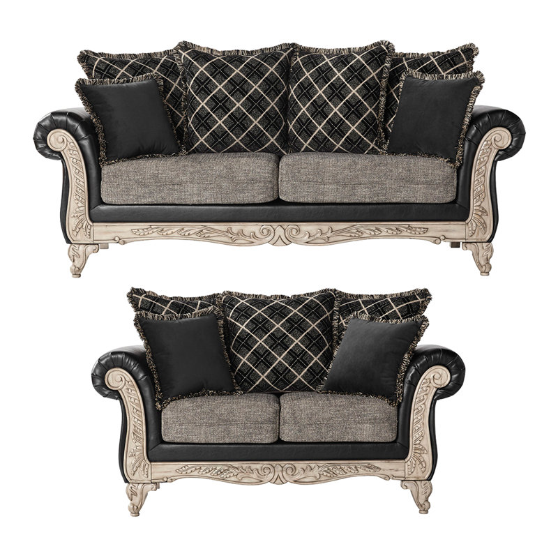 Bernardus 2 - Piece Living Room Set