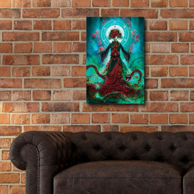 «Hecate» par Mario Sanchez Nevado, art mural en verre acrylique