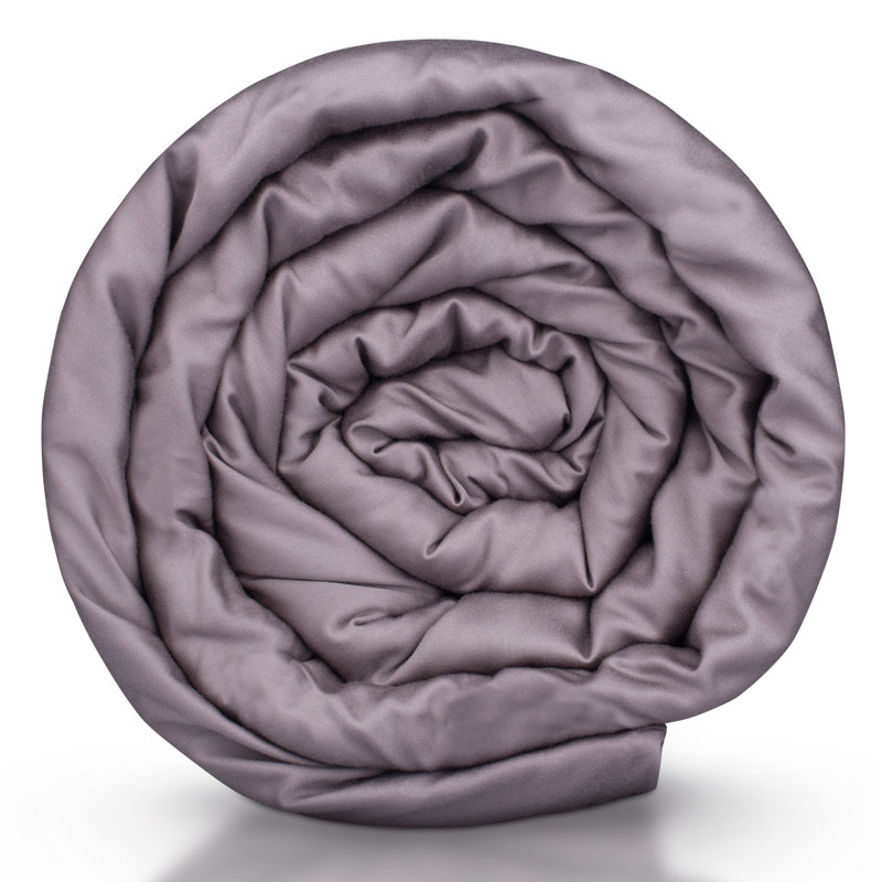 Gray Queen Organic Cotton Cooling Weighted Blanket