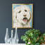 Toile encadrée de qualité supérieure Labradoodle II - prête à être accrochée-42089749-42089748