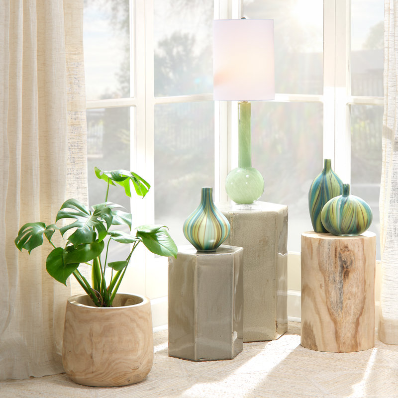 Agave Solid Wood End Table