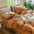 MooMee Duvet Cover Set 100% Washed Cotton Linen Like Textured Lightweight-109236630-111219967